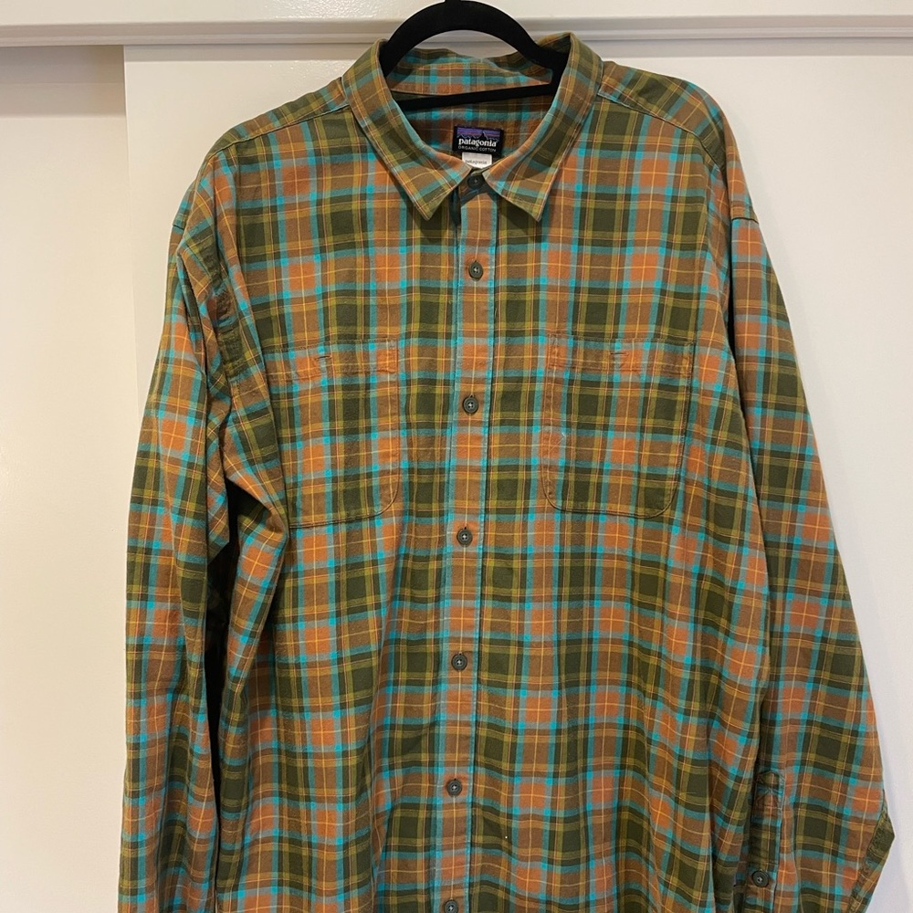 Patagonia organic cotton shirt. Size XXL